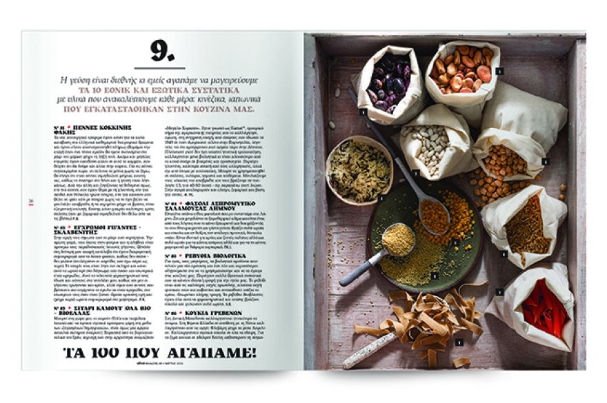 Στο Οlive Μαρτίου που κυκλοφορεί αυτή την Κυριακή με το ΘΕΜΑ