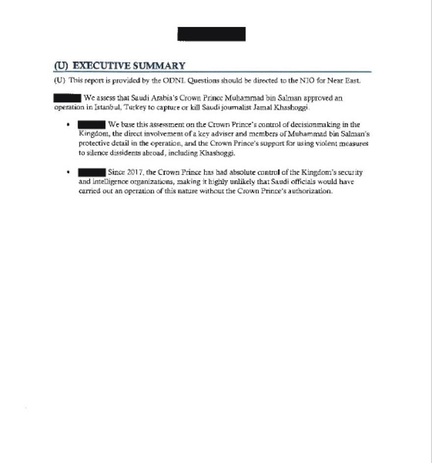 Το μήνυμα της αρραβωνιαστικιάς του Κασόγκι μετά την έκθεση των ΗΠΑ