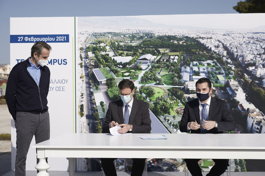 Μητσοτάκης στους Αγίους Αναργύρους: Πάρκο τεχνολογίας το παλιό αμαξοστάσιο του ΟΣΕ