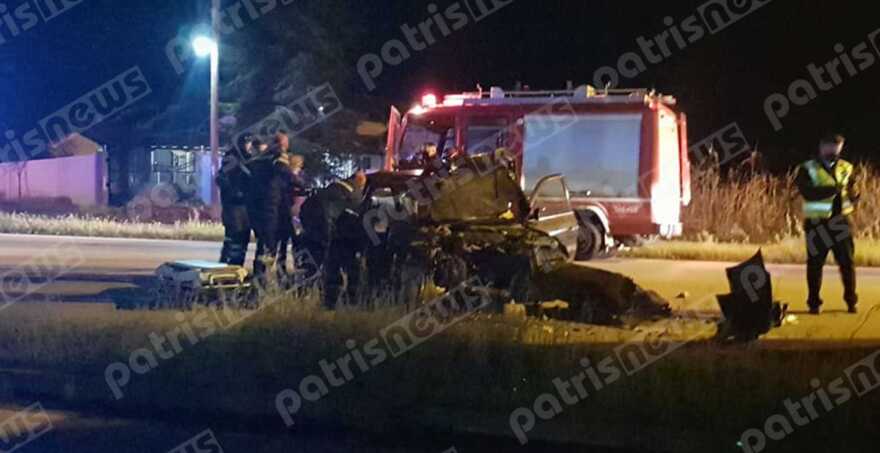 Νεκρός αστυνομικός σε τροχαίο στην Πατρών-Πύργου
