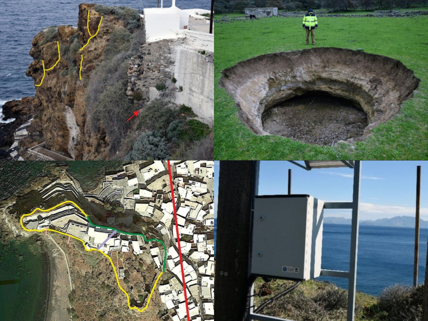 Νίσυρος: Κρατήρες και ρωγμές «ξεφύτρωσαν» στο έδαφος - Δείτε φωτογραφίες