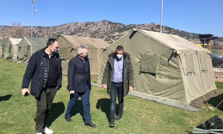 Σεισμός στην Ελασσόνα: Σκηνές και μέριμνα για τους πληγέντες - Στην περιοχή Αγοραστός, Τζιτζικώστας και Χαρακόπουλος