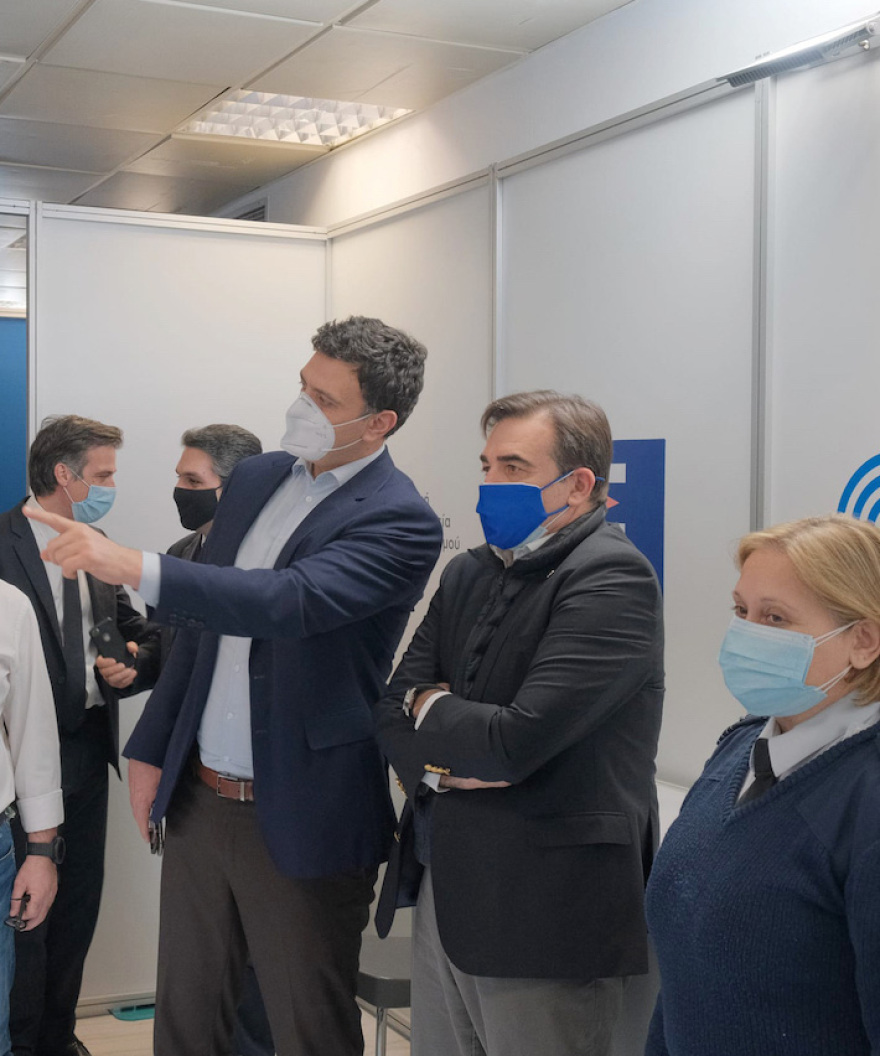 Σχοινάς: Πρωταθλήτρια Ευρώπης η Ελλάδα στους εμβολιασμούς