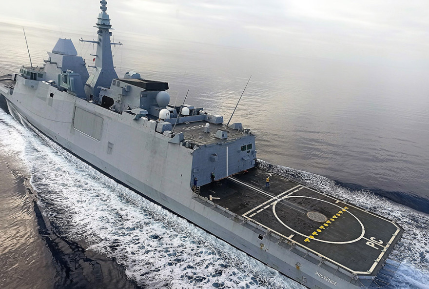 Φρεγάτα «Κανάρης»: Εντυπωσιακές εικόνες από την πολυεθνική επιχείρηση «Clemenceau 21» (βίντεο)