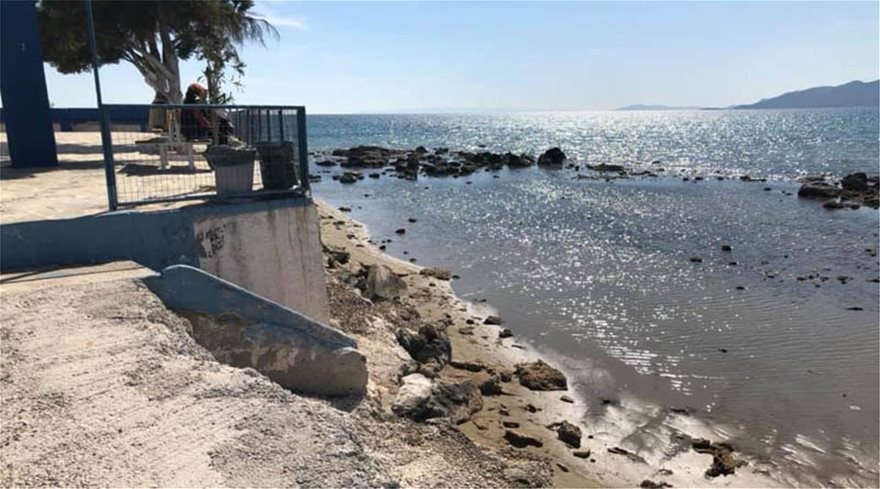 Χαμηλή στάθμη της θάλασσας: Πού οφείλεται το φαινόμενο των τελευταίων ημερών