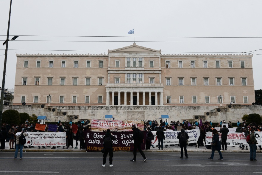 Δύο συγκεντρώσεις στο κέντρο της Αθήνας για την Παγκόσμια Ημέρα της Γυναίκας