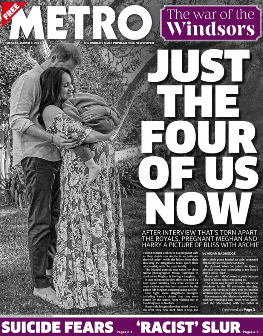 Η Μέγκαν και ο Χάρι προκάλεσαν χαμό - Στην αντεπίθεση τα βρετανικά tabloid