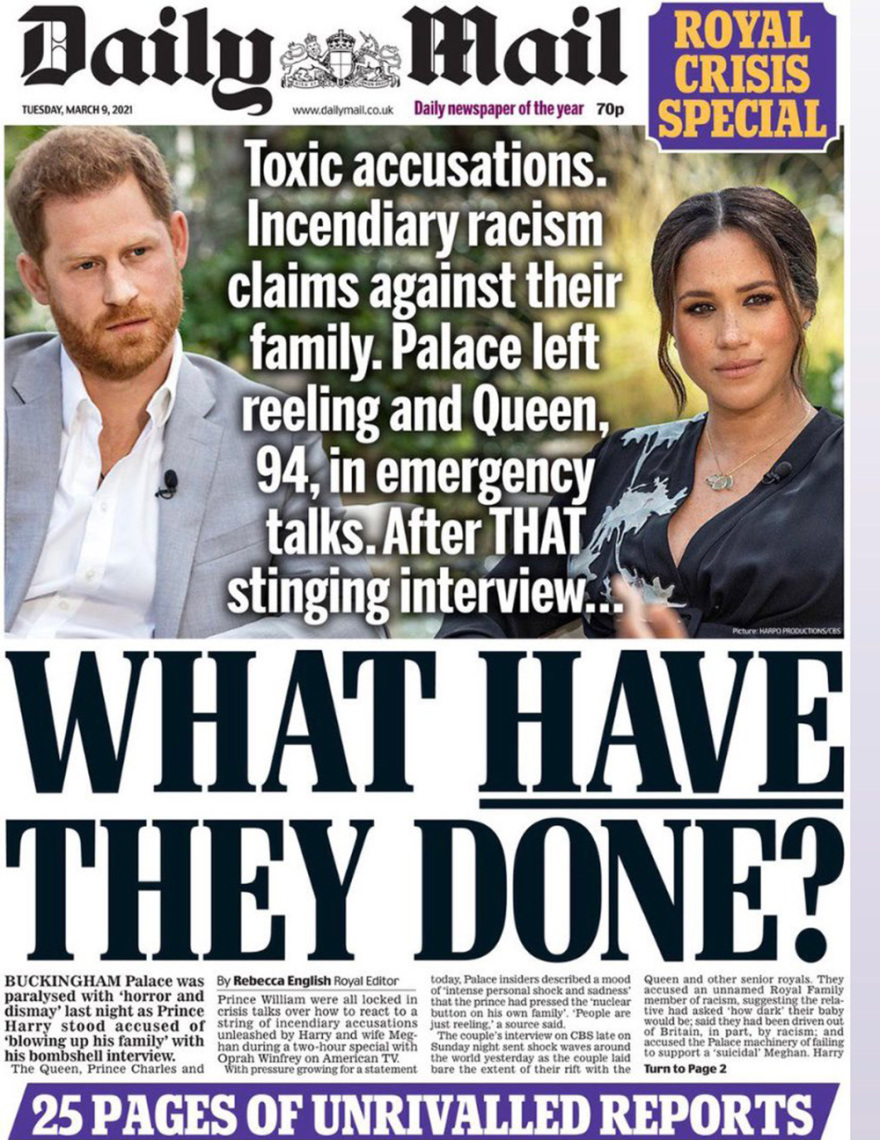 Η Μέγκαν και ο Χάρι προκάλεσαν χαμό - Στην αντεπίθεση τα βρετανικά tabloid