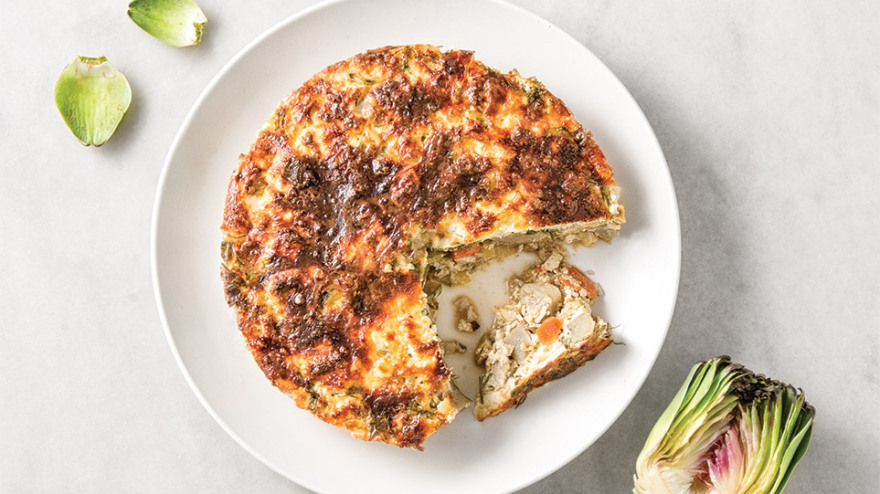 Σήμερα μαγειρεύουμε: Τηνιακή αγκιναρόπιτα χωρίς φύλλα