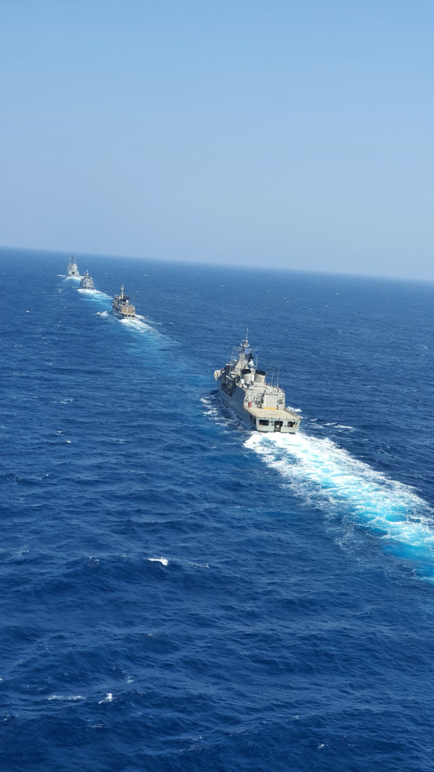 Δείτε φωτογραφίες: Συνεκπαίδευση της φρεγάτας «Ψαρά» και μαχητικών με μονάδες του ΝΑΤΟ δυτικά της Κρήτης