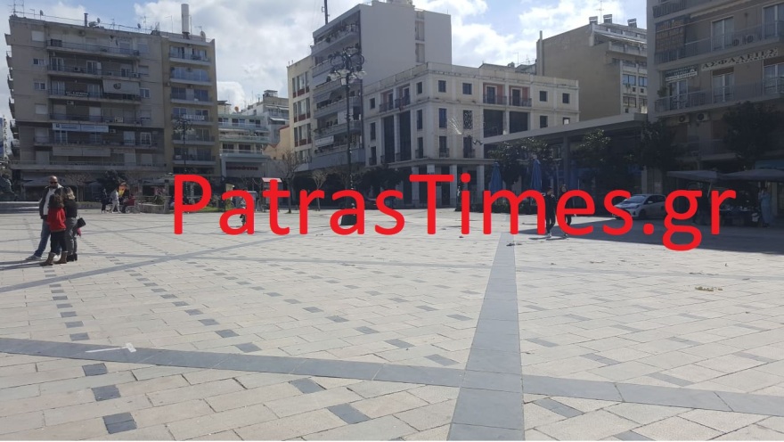 Πάτρα: Άδειοι οι δρόμοι της πόλης - Δείτε βίντεο και φωτογραφίες