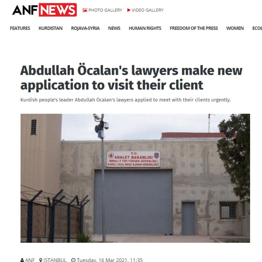 Οτσαλάν: Νέο αίτημα από τους δικηγόρους του να τον συναντήσουν για να διαπιστώσουν αν είναι ζωντανός 