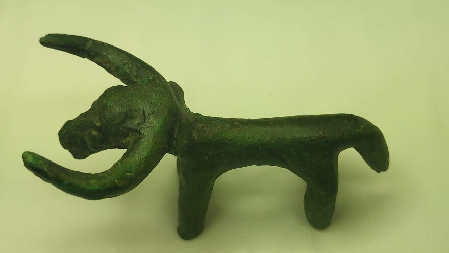 Αρχαία Ολυμπία: Ανακάλυψαν τυχαία χάλκινο ειδώλιο ταύρου