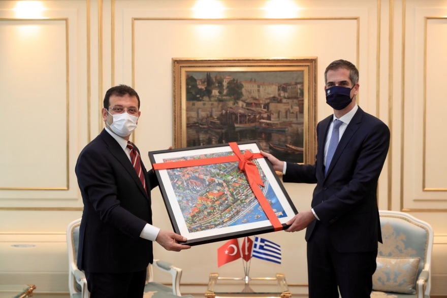 Συνάντηση Μπακογιάννη - Ιμάμογλου στο Φανάρι και το Δημαρχείο της Πόλης