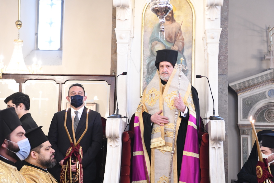 Η ενθρόνιση του Μητροπολίτη Γέροντος Χαλκηδόνος Εμμανουήλ