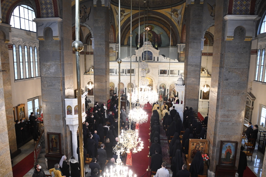 Η ενθρόνιση του Μητροπολίτη Γέροντος Χαλκηδόνος Εμμανουήλ