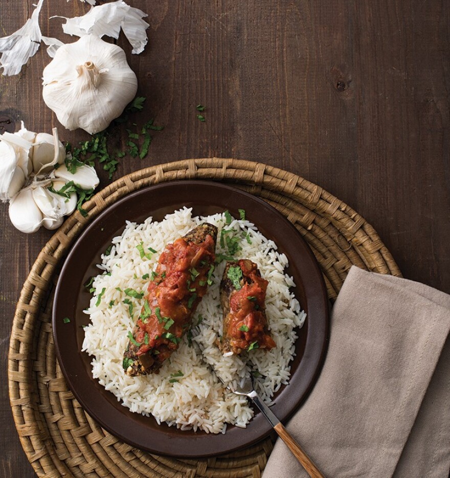 Σήμερα μαγειρεύουμε: Κεμπάπ μανιταριών με κόκκινη σάλτσα στο φούρνο