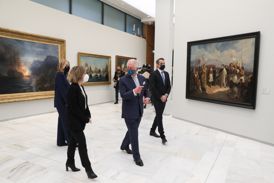  Μητσοτάκης από τη νέα Εθνική Πινακοθήκη: Ας απαντήσουμε και εμείς στην Ιστορία