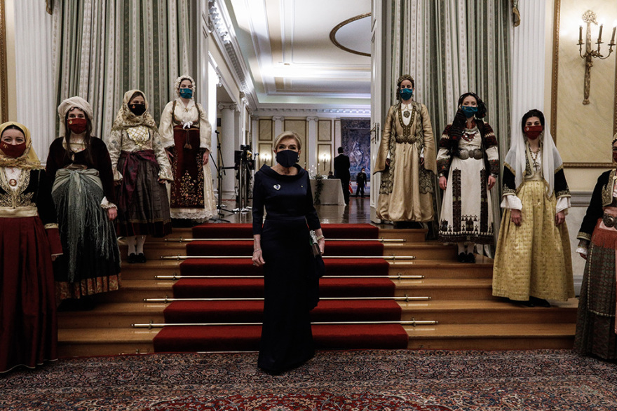 Προεδρικό Μέγαρο - Συγκίνησε ο Κάρολος όταν είπε στα ελληνικά: «Χαίρε ω χαίρε ελευθεριά»