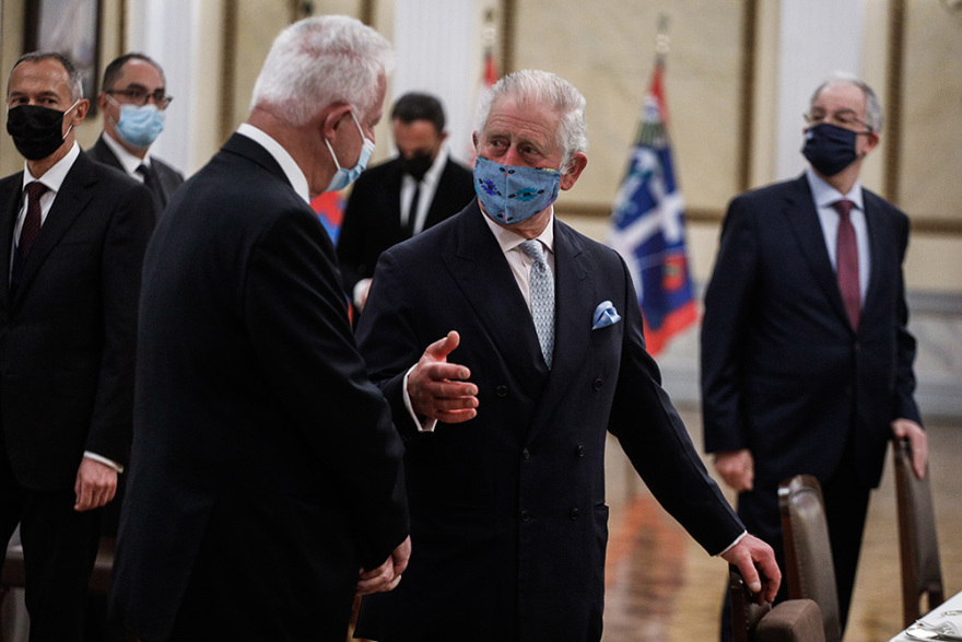 Προεδρικό Μέγαρο - Συγκίνησε ο Κάρολος όταν είπε στα ελληνικά: «Χαίρε ω χαίρε ελευθεριά»