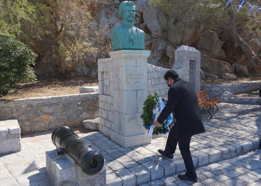200 χρόνια από την Επανάσταση του 1821: Η Ύδρα τίμησε τον Καπετάν Αντώνη Οικονόμου