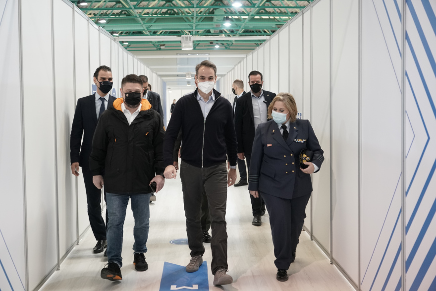 Μητσοτάκης: Μέχρι αρχές Μαΐου θα έχουν εμβολιαστεί με τουλάχιστον μία δόση όλοι άνω των 60 ετών