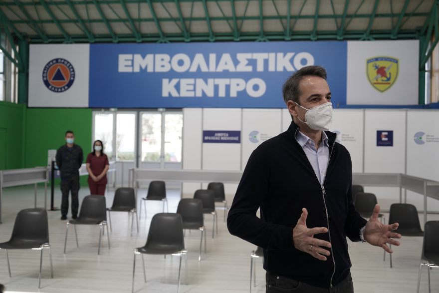Μητσοτάκης: Μέχρι αρχές Μαΐου θα έχουν εμβολιαστεί με τουλάχιστον μία δόση όλοι άνω των 60 ετών