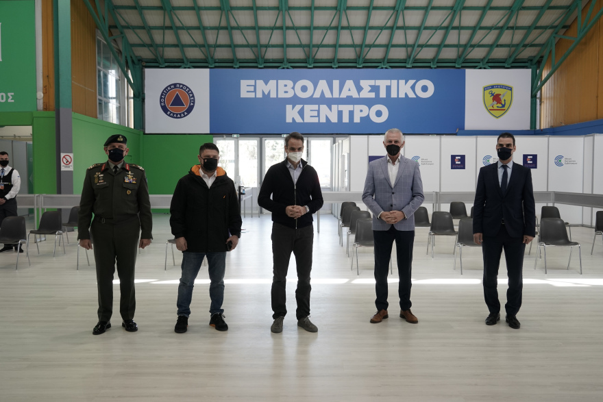 Μητσοτάκης: Μέχρι αρχές Μαΐου θα έχουν εμβολιαστεί με τουλάχιστον μία δόση όλοι άνω των 60 ετών