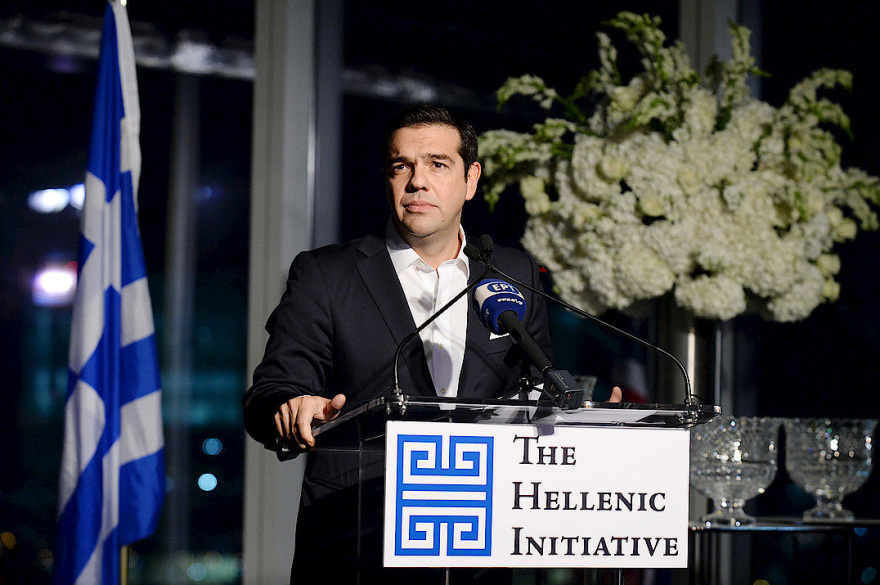 Όταν ο Αλέξης Τσίπρας άκουγε τον Εθνικό Ύμνο από την Αναστασία Ζαννή στη Νέα Υόρκη