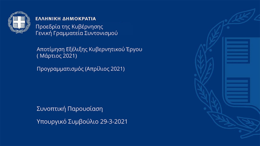 Υπουργικό Συμβούλιο: Η αποτίμηση της εξέλιξης του κυβερνητικού έργου