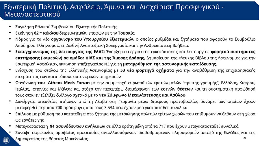 Υπουργικό Συμβούλιο: Η αποτίμηση της εξέλιξης του κυβερνητικού έργου