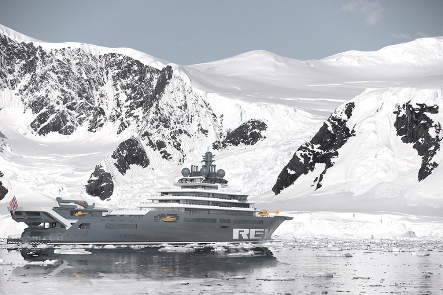 REV Ocean: Το μεγαλύτερο yacht στον κόσμο θα σώσει τους ωκεανούς