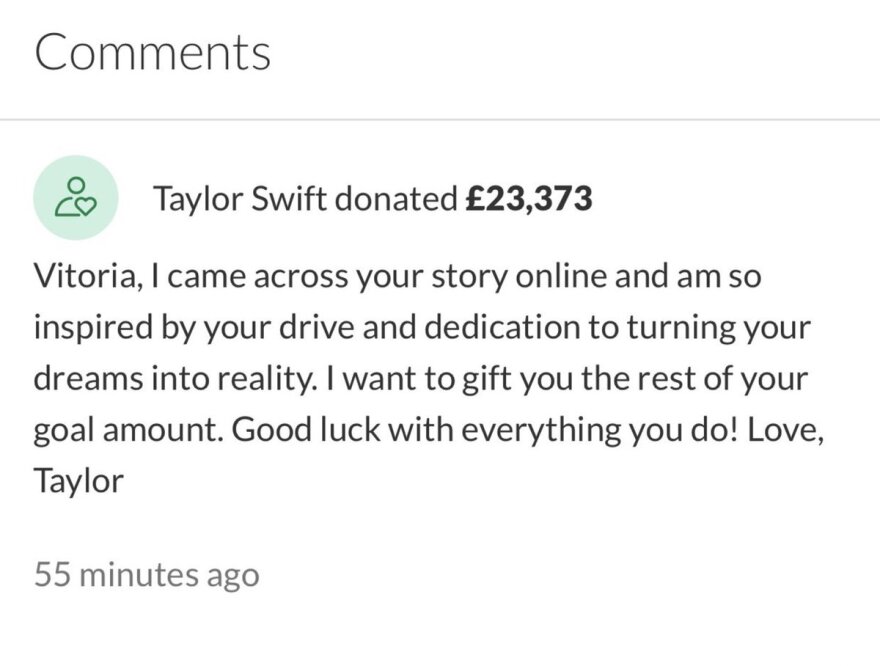 Τέιλορ Σουίφτ: Μεγάλη δωρεά ύψους πάνω από 50.000 δολάρια σε μητέρα πέντε παιδιών