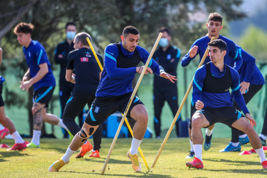 Εθνική Ελλάδας: Η προπόνηση ενόψει Γεωργίας