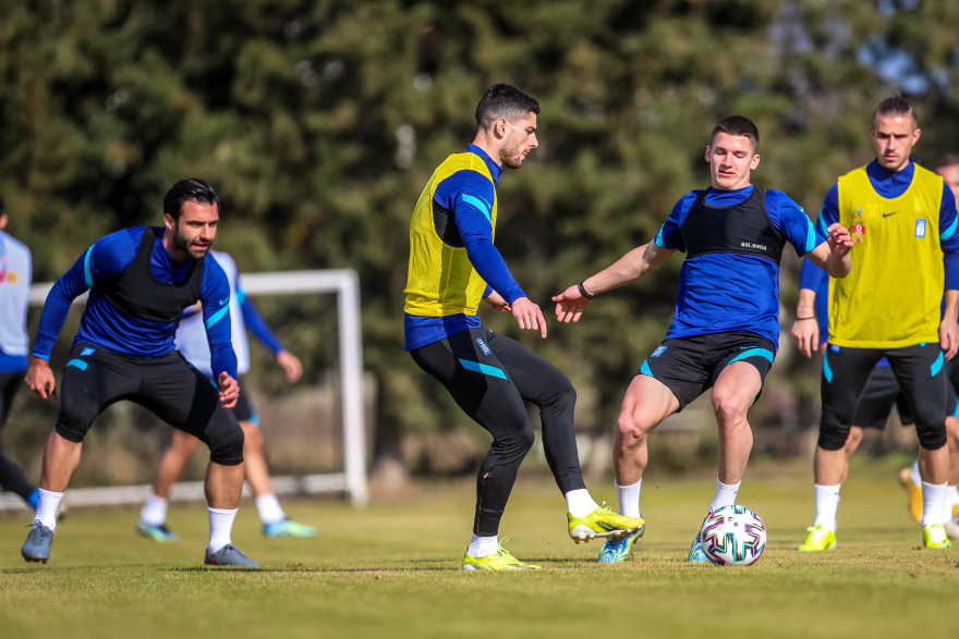 Εθνική Ελλάδας: Η προπόνηση ενόψει Γεωργίας