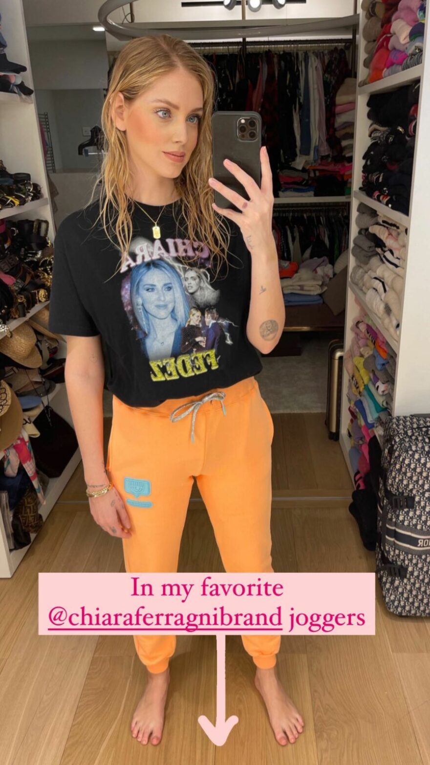 Κιάρα Φεράνι: 7 μέρες μετά τον τοκετό με επίπεδη κοιλιά, γίνεται; - Φωτογραφίες