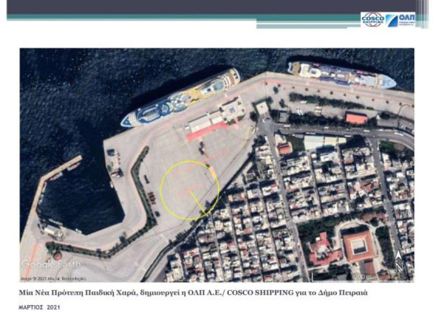 Δήμος Πειραιά: Ενα σύγχρονο πάρκο με ποδηλατοδρόμιο από την Cosco