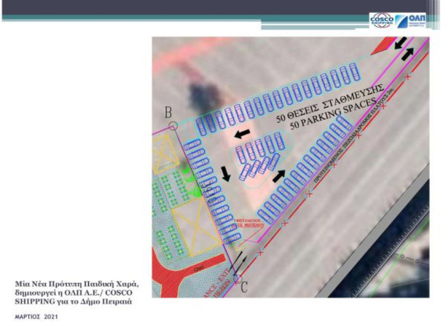 Δήμος Πειραιά: Ενα σύγχρονο πάρκο με ποδηλατοδρόμιο από την Cosco