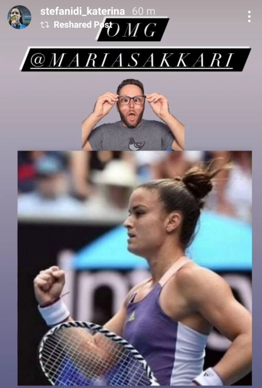 Μαρία Σάκκαρη: Τον γύρο του κόσμου έκανε ο θρίαμβος επί της  Νο 2 στον κόσμο Οσάκα