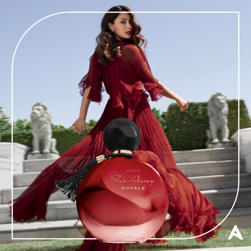 Υποδεχθείτε το νέο άρωμα Far Away Royale της Avon, εμπνευσμένο από το μεγαλειώδες και όμορφο ταξίδι της ζωής 