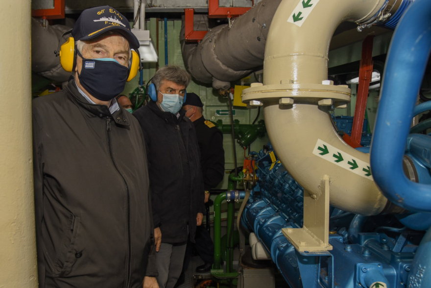 Δοκιμαστικός πλους της Φρεγάτας «Έλλη» στον Σαρωνικό - Δείτε φωτογραφίες