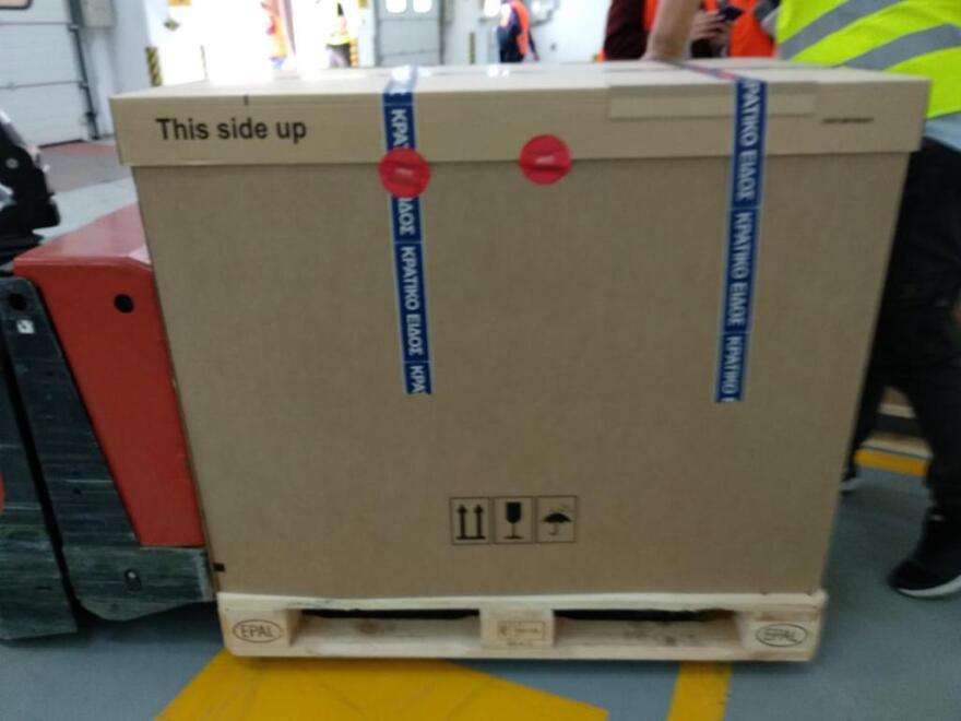 Παρελήφθησαν 1 εκατ. self test - Από αύριο η διανομή στα φαρμακεία - Δείτε φωτογραφίες