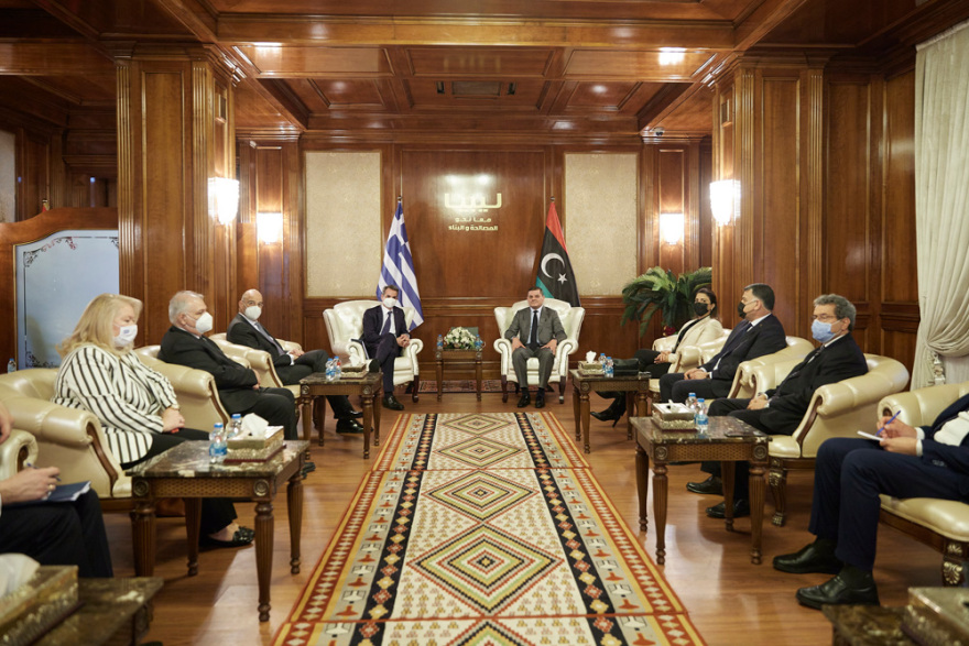 Μητσοτάκης από τη Λιβύη: Ζητάμε την ακύρωση του παράνομου τουρκολιβυκού μνημονίου 