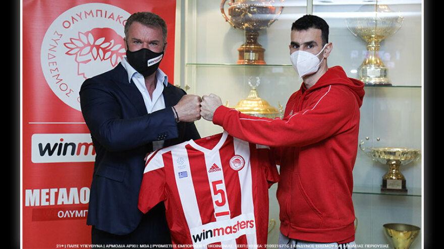 Ολυμπιακός και winmasters συνεχίζουν μαζί στον δρόμο των επιτυχιών