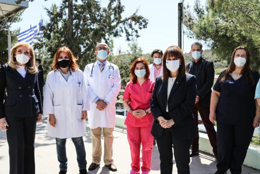 Εγκαινιάστηκε η νέα πτέρυγα του κέντρου Υγείας Σαλαμίνας