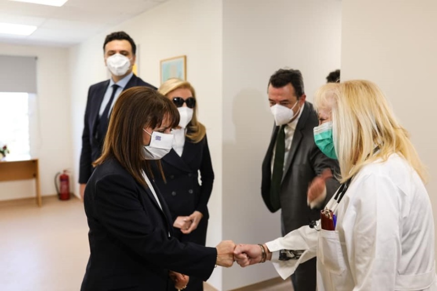 Εγκαινιάστηκε η νέα πτέρυγα του κέντρου Υγείας Σαλαμίνας