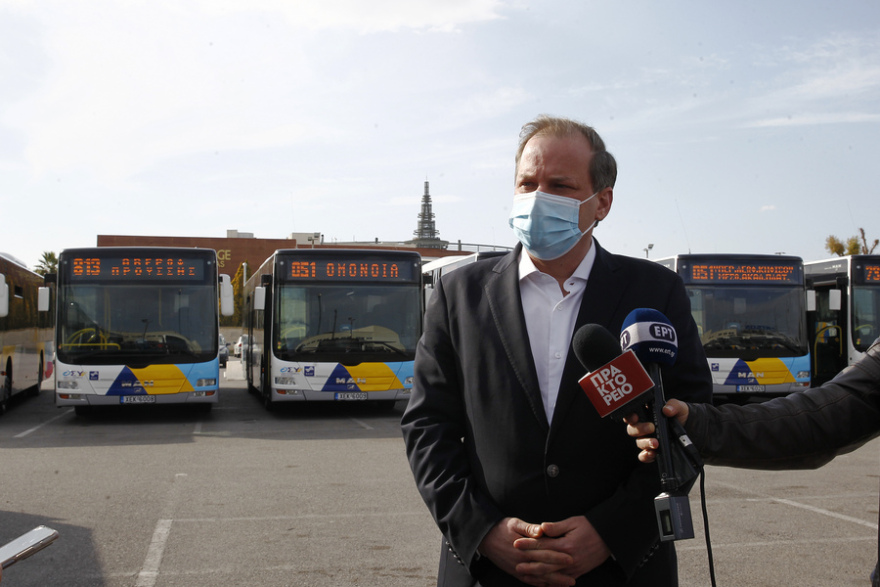 Καραμανλής: Από την Παρασκευή στους δρόμους 40 νέα λεωφορεία με leasing