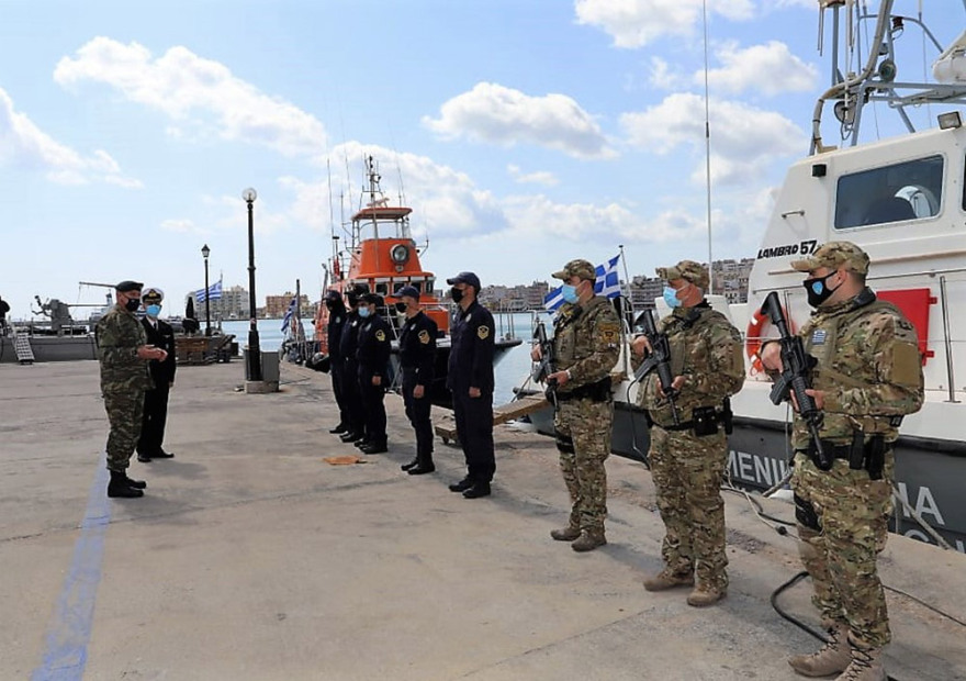 Επίσκεψη Φλώρου σε Χίο και επιτηρητικά φυλάκια «Παναγιάς» και «Αγίας Ελένης»: Ζήτησε συνεχή επαγρύπνηση