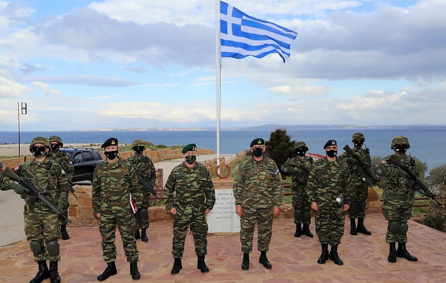 Επίσκεψη Φλώρου σε Χίο και επιτηρητικά φυλάκια «Παναγιάς» και «Αγίας Ελένης»: Ζήτησε συνεχή επαγρύπνηση