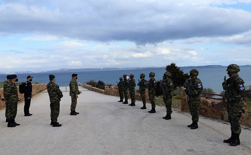 Επίσκεψη Φλώρου σε Χίο και επιτηρητικά φυλάκια «Παναγιάς» και «Αγίας Ελένης»: Ζήτησε συνεχή επαγρύπνηση